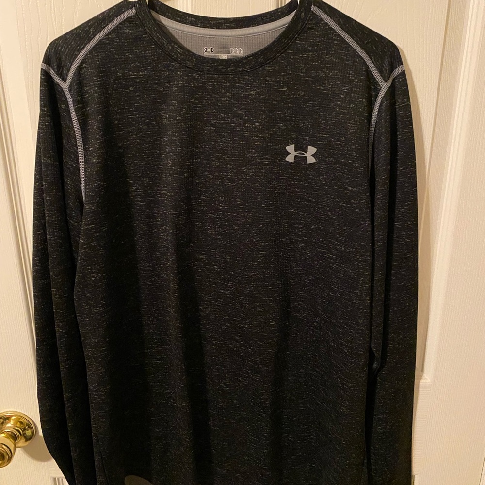 Under Armour Men's Charcoal Long Sleeve Tee